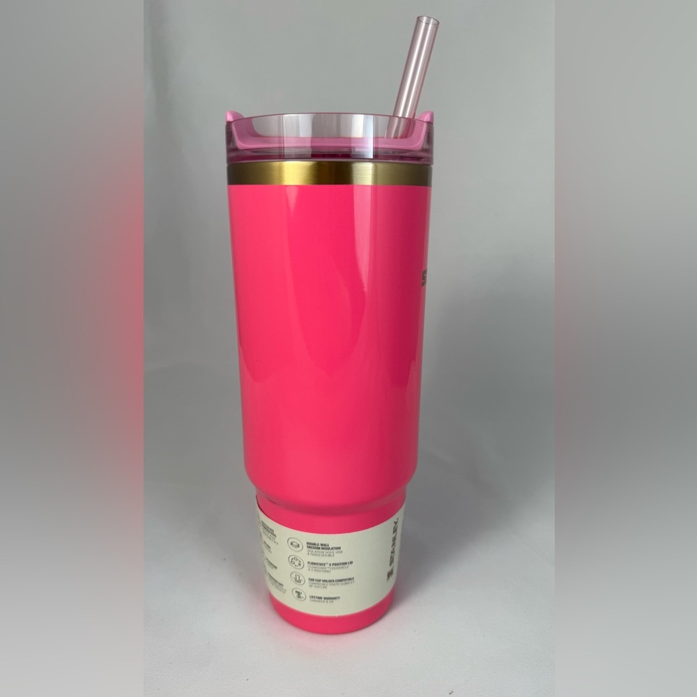 Stanley‎ Flowstate Quencher 30oz Tumbler Pink Parade - Picture 5 of 8